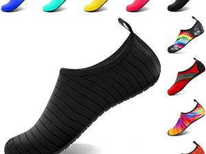 VIFUUR Water Sports Unisex Shoes Black - 9-10 W US / 7.5-8.5 M US (40-41)