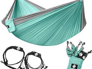 Legit Camping Hammock - Hammocks - 2 Person Hammock - Tree Hammock - Double Hammock - Portable Hammock - Outdoor Hammock - Hammock - Travel Hammock - Hammocks for Outside - Heavy Duty Hammock