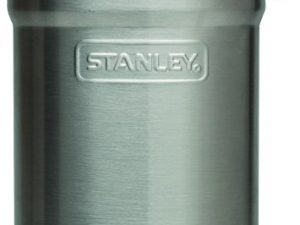 Stanley Adventure Camp Cook Set - 24oz Kettle with 2 Cups - Stainless Steel Camping Cookware with Vented Lids & Foldable + Locking Handle - Lightweight Cook Pot for Backpacking/Hiking/Camping